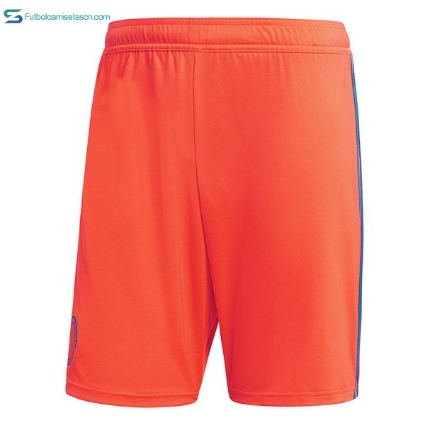 Pantalones Colombia 2ª 2018 Naranja